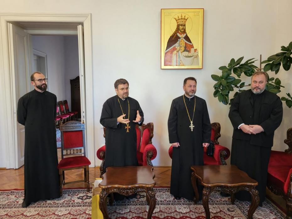 Directorii Seminariilor Teologice din Arhiepiscopia Iașilor, în vizită la Cluj Napoca