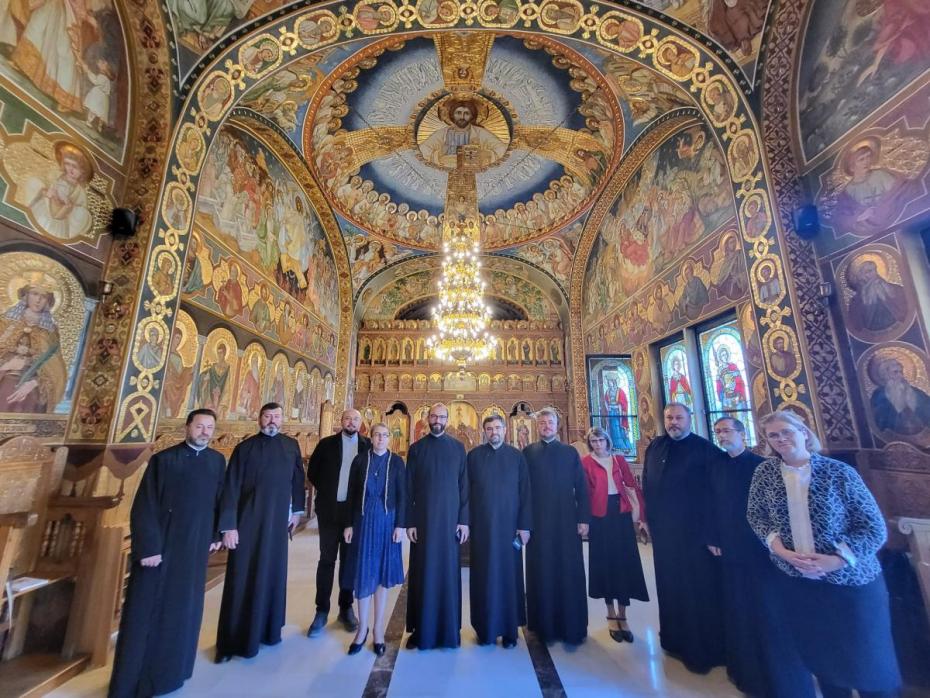 Directorii Seminariilor Teologice din Arhiepiscopia Iașilor, în vizită la Cluj Napoca