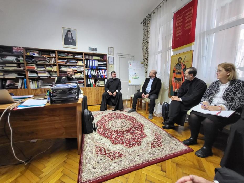 Directorii Seminariilor Teologice din Arhiepiscopia Iașilor, în vizită la Cluj Napoca